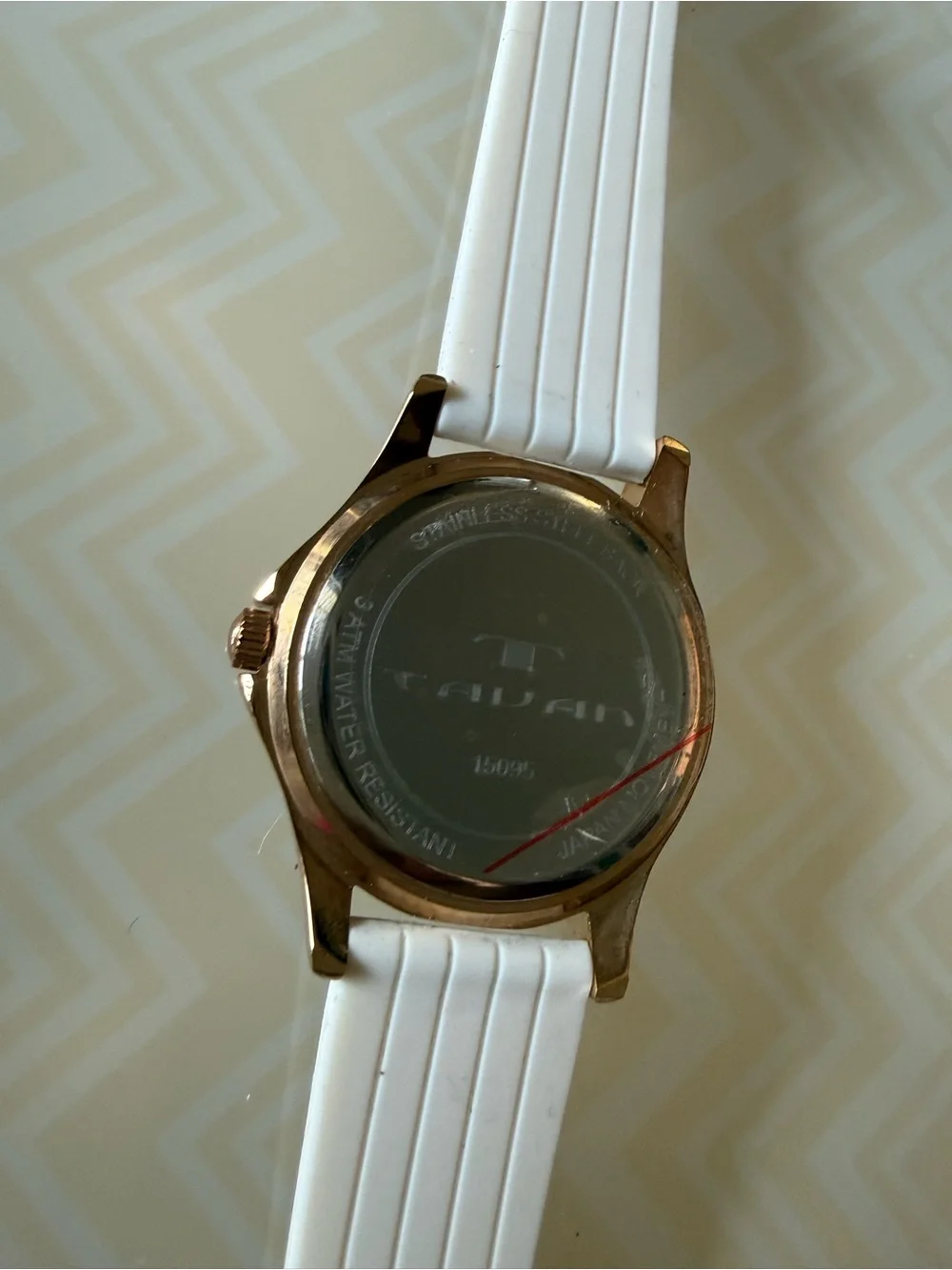 White and Rose Gold Diving Tavan Lady’s watch
